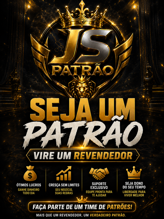 Seja um patrão — vire um revendedor JS Patrão